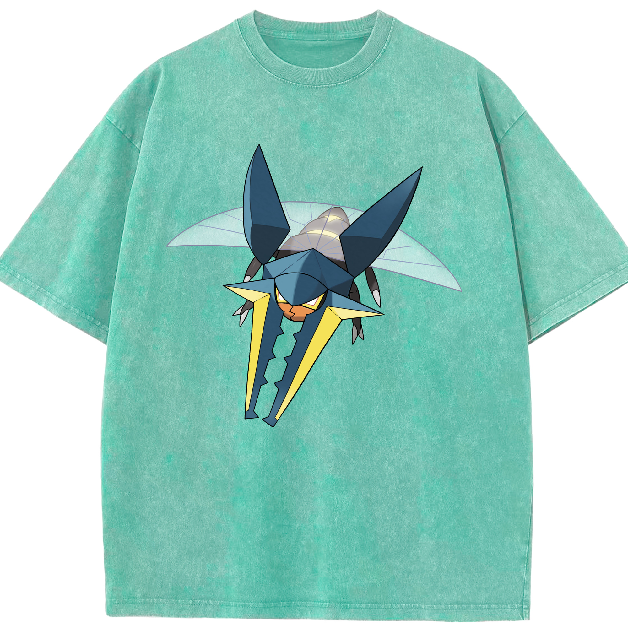（画像用） ポケットモンスター Pokémon 綿100% ヴィンテージ風 半袖Tシャツ（フロントプリント）